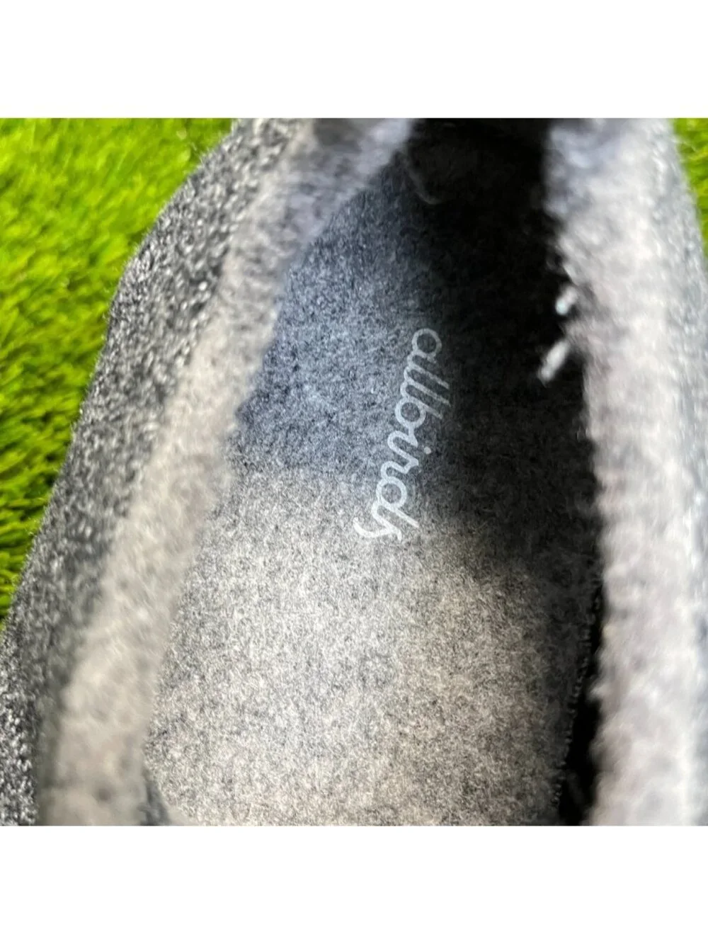 Allbirds Wool Runners Mens Size 9 Gray White Athletic Walking Shoes Sneakers